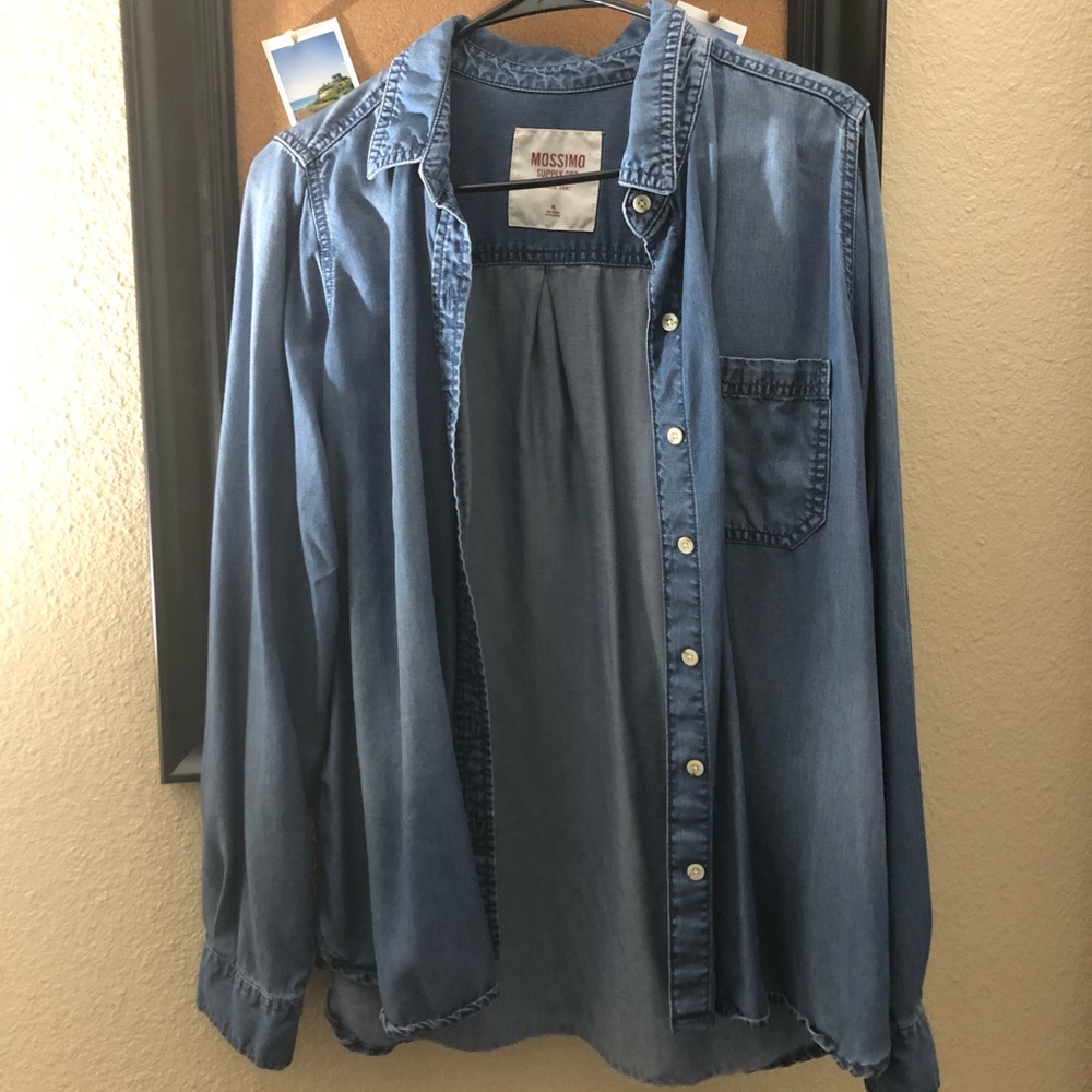 Denim top